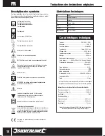 Preview for 12 page of Silverline 285873 Manual