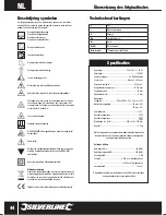 Предварительный просмотр 44 страницы Silverline 285873 Manual