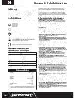 Preview for 16 page of Silverline 300316 Manual