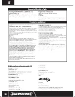 Preview for 32 page of Silverline 300316 Manual