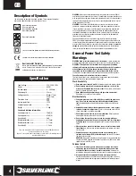 Preview for 4 page of Silverline 304583 User Manual