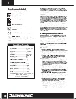 Preview for 28 page of Silverline 304583 User Manual