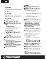 Предварительный просмотр 36 страницы Silverline 304583 User Manual