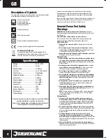 Preview for 4 page of Silverline 310456 Manual