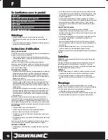 Preview for 10 page of Silverline 310456 Manual