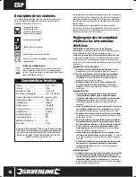 Preview for 16 page of Silverline 310456 Manual