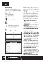 Preview for 30 page of Silverline 319548 Instructions Manual