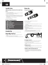 Preview for 8 page of Silverline 321030 Quick Manual