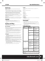 Preview for 21 page of Silverline 321030 Quick Manual