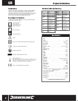 Предварительный просмотр 4 страницы Silverline 326579 Original Instructions Manual