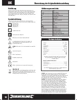 Preview for 18 page of Silverline 344944 Original Instructions Manual