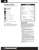 Предварительный просмотр 4 страницы Silverline 345782 Manual