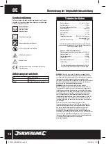 Preview for 16 page of Silverline 372673 Original Instructions Manual