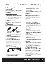 Preview for 19 page of Silverline 372673 Original Instructions Manual