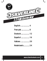 Preview for 6 page of Silverline 395008 Manual