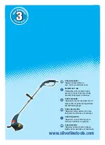 Silverline 400W Trimmer Bump Feed 267213 Manual preview