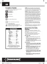 Preview for 5 page of Silverline 413114 Manual