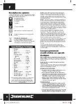 Preview for 9 page of Silverline 413114 Manual