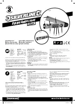 Preview for 1 page of Silverline 427637 Quick Start Manual