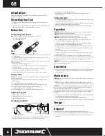 Preview for 6 page of Silverline 456932 Original Instructions Manual