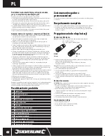 Предварительный просмотр 42 страницы Silverline 456932 Original Instructions Manual