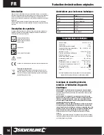 Preview for 14 page of Silverline 460793 Original Instructions Manual