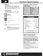 Preview for 22 page of Silverline 460793 Original Instructions Manual