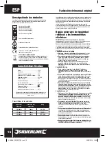 Preview for 16 page of Silverline 466888 Manual