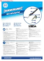 Предварительный просмотр 1 страницы Silverline 497837 Quick Start Manual