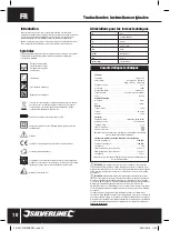 Preview for 10 page of Silverline 521457 Manual