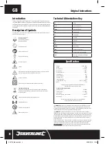 Preview for 4 page of Silverline 563709 Manual