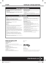 Preview for 45 page of Silverline 571429 Original Instructions Manual