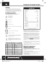 Preview for 34 page of Silverline 578256 Original Instructions Manual