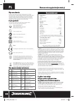 Предварительный просмотр 40 страницы Silverline 578256 Original Instructions Manual