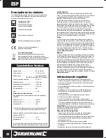 Preview for 22 page of Silverline 580430 User Manual