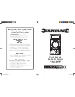 Silverline 589681 User Manual preview