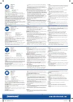 Preview for 2 page of Silverline 598477 Quick Start Manual