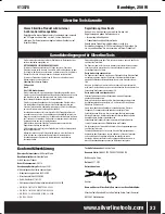 Preview for 23 page of Silverline 613578 Instruction Manual