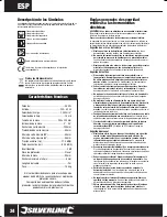 Preview for 24 page of Silverline 613578 Instruction Manual