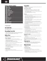 Preview for 6 page of Silverline 631320 User Instructions