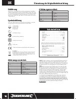 Preview for 16 page of Silverline 631320 User Instructions