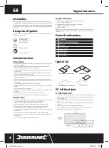 Preview for 4 page of Silverline 633488 Manual