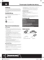 Предварительный просмотр 12 страницы Silverline 633488 Manual