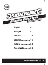 Preview for 3 page of Silverline 633665 Manual