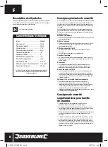 Preview for 8 page of Silverline 633665 Manual