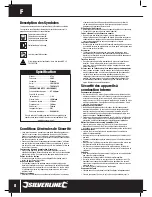 Preview for 9 page of Silverline 633847 Manual