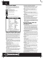 Preview for 21 page of Silverline 633847 Manual