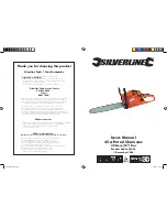 Preview for 1 page of Silverline 633855 User Manual