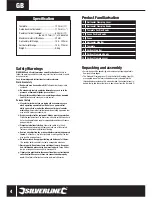 Preview for 5 page of Silverline 633936 User Manual