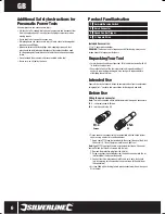 Preview for 6 page of Silverline 656578 Manual